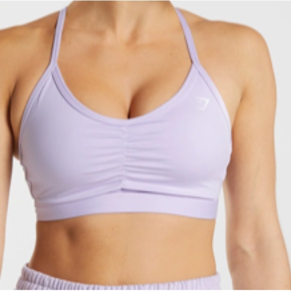 Ruched Sports Bra
